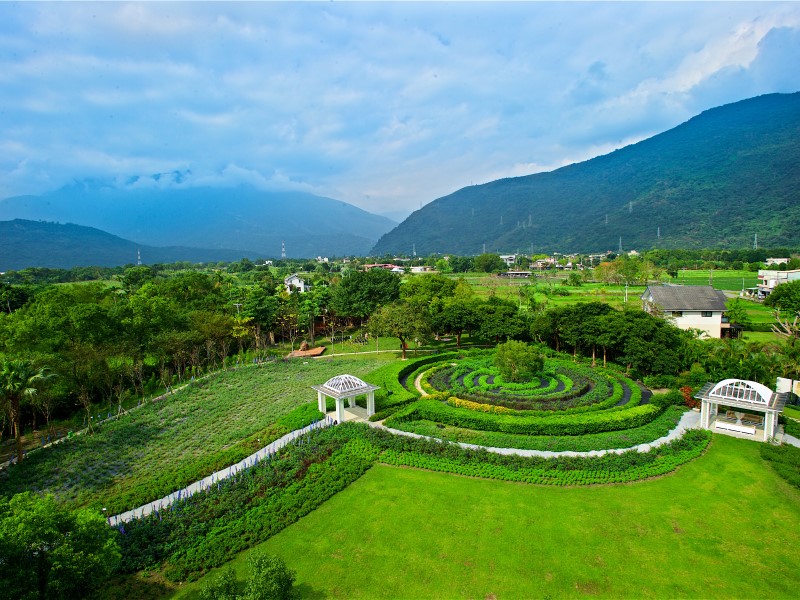 秧悦美地度假酒店有機香草花園