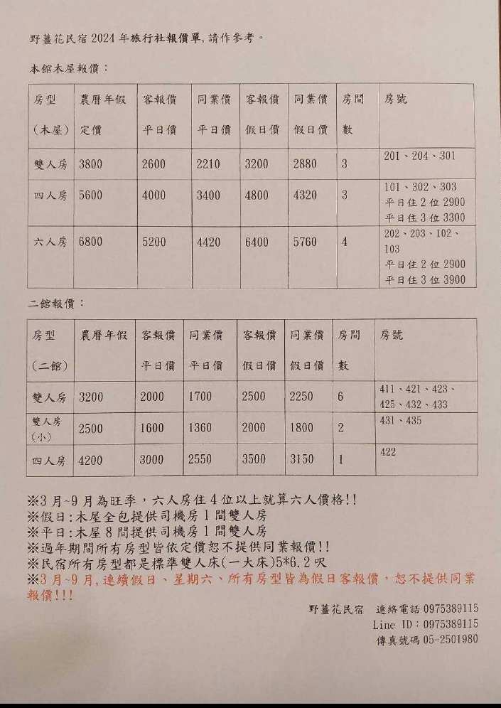野薑花民宿5